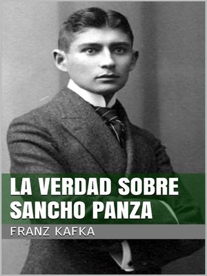 cover image of La verdad sobre Sancho Panza